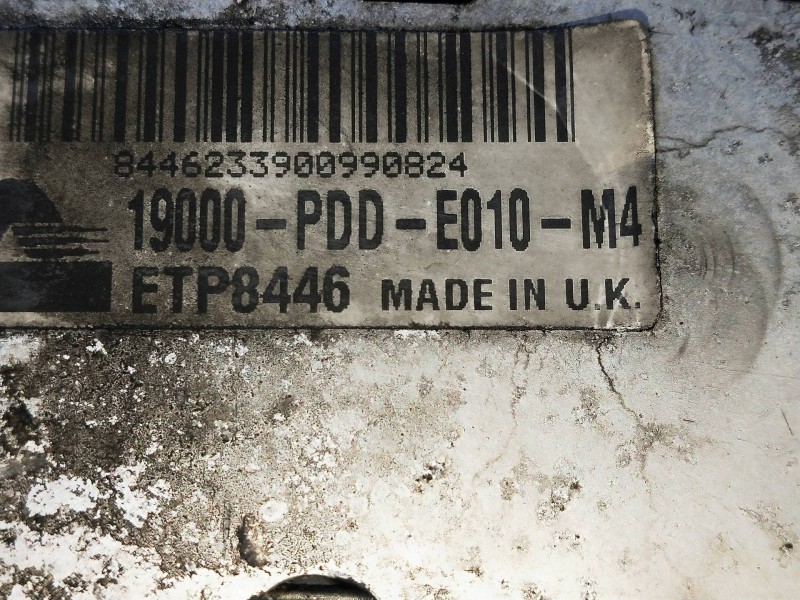 Recambio de intercooler para honda accord berlina (cg7-9/ch1-7) 2.0 td (5 asientos) referencia OEM IAM 19000PDDE010M4  