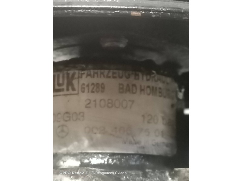 Recambio de bomba direccion para mercedes sprinter 02.00  caja cerrada referencia OEM IAM 0024667501  