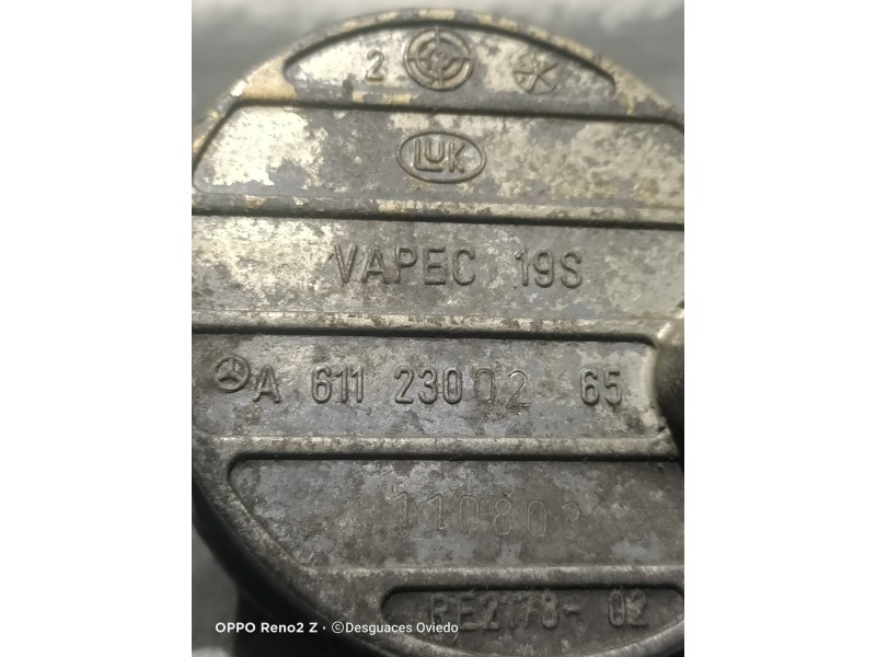 Recambio de depresor freno / bomba vacio para mercedes sprinter 02.00  caja cerrada referencia OEM IAM A6112300265  