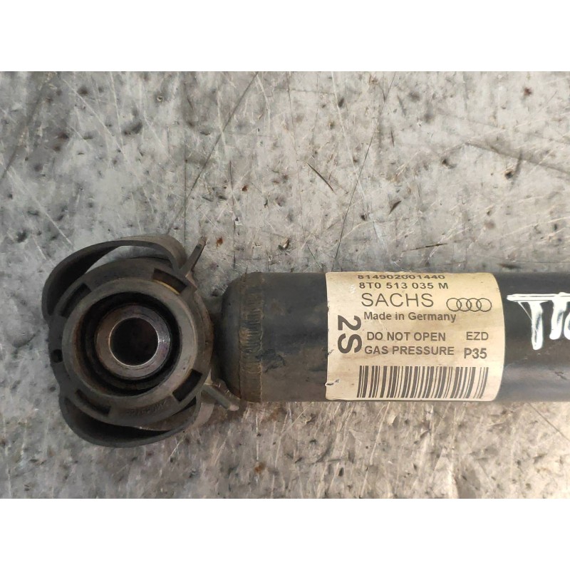 Recambio de amortiguador trasero izquierdo para audi a5 coupe (8t) 2.0 tfsi (155kw) referencia OEM IAM 8T0513035M 814902001440 
