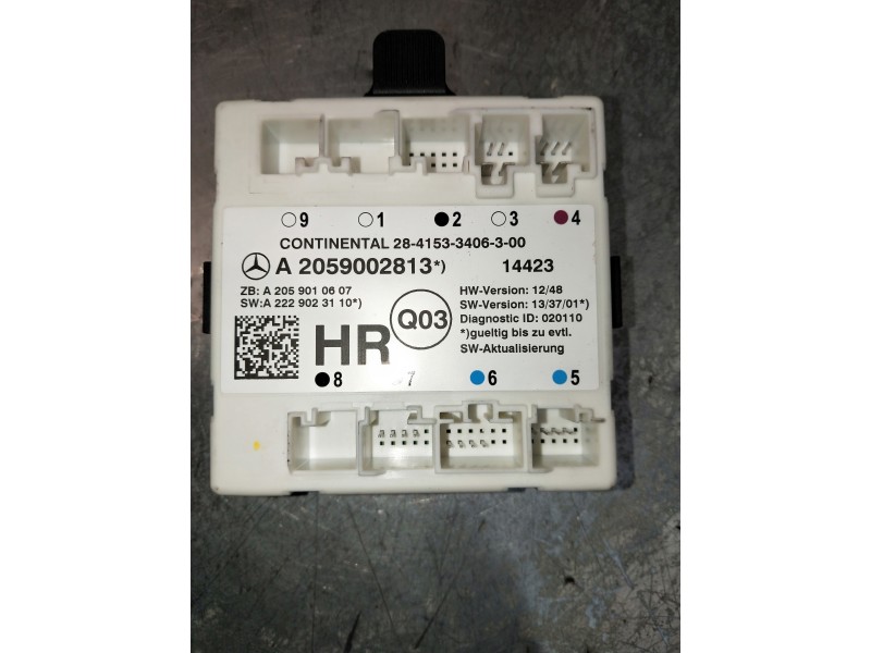 Recambio de modulo electronico para mercedes clase c (w205) lim. referencia OEM IAM A2059002813 2841533406300 