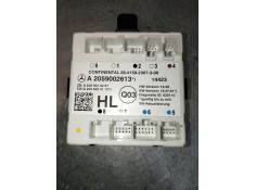 Recambio de modulo electronico para mercedes clase c (w205) lim. referencia OEM IAM A2059002613 2841592307300  2