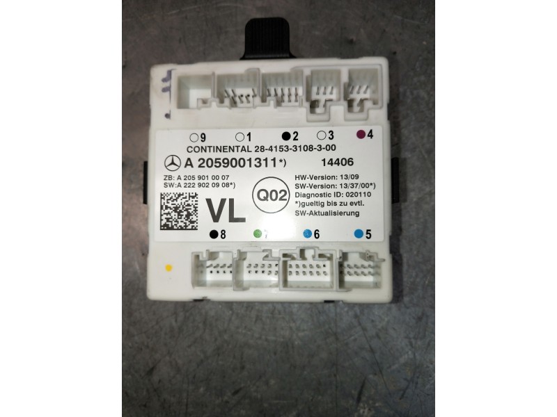 Recambio de modulo electronico para mercedes clase c (w205) lim. referencia OEM IAM A2059001311 2041533108300 