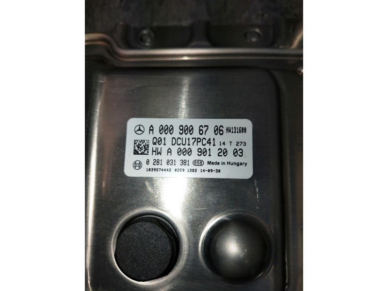 Recambio de modulo electronico para mercedes clase c (w205) lim. referencia OEM IAM A0009006706 A0009012003 0281031381