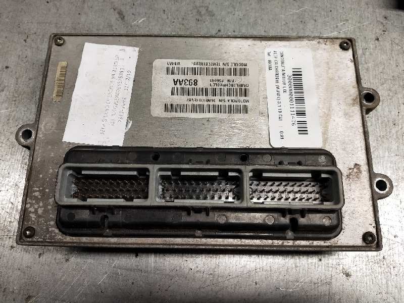 Recambio de centralita motor uce para jeep gr.cherokee (wj/wg) 3.1 td cat referencia OEM IAM P56041893AA 06A0100REVB7 