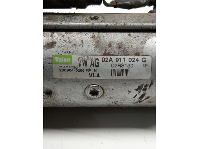 Recambio de motor arranque para seat ibiza (6l1) signo referencia OEM IAM 02A911024G  