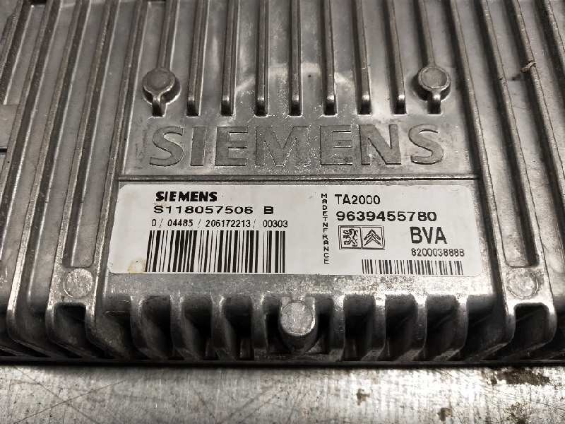 Recambio de centralita cambio automatico para peugeot 206 berlina xt referencia OEM IAM S118057506B 9639455780 TA2000 8200038888