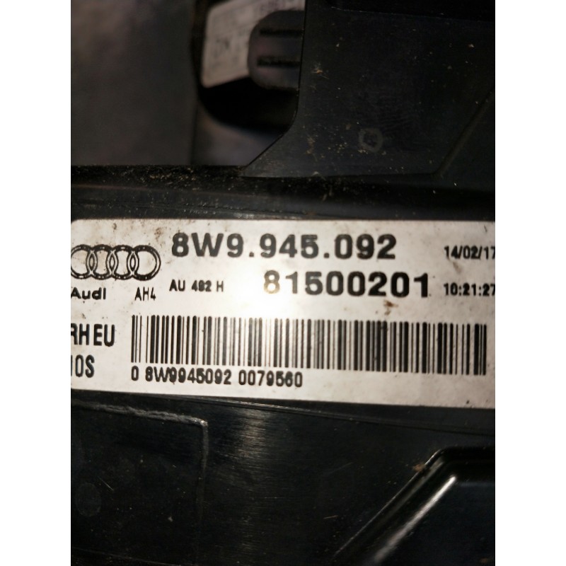 Recambio de piloto trasero derecho para audi a4 avant (8w5) sport edition quattro referencia OEM IAM 8W9945092 81500201 