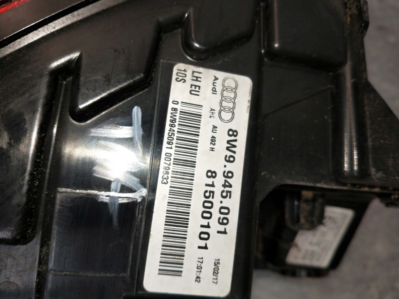 Recambio de piloto trasero izquierdo para audi a4 avant (8w5) sport edition quattro referencia OEM IAM 8W9945091 81500101 