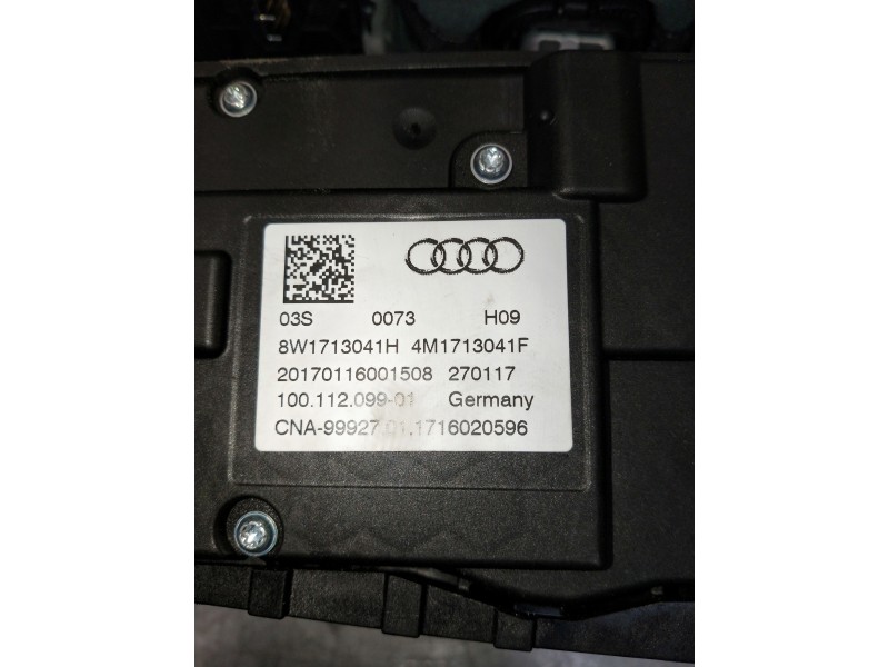 Recambio de palanca cambio para audi a4 avant (8w5) sport edition quattro referencia OEM IAM 8W171304H 4M1713041F 