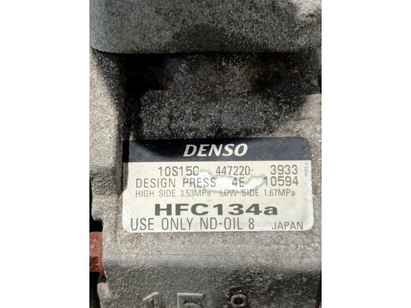 Recambio de compresor aire acondicionado para toyota rav 4 (a2) 2.0 16v cat referencia OEM IAM 4472204E 10S15C 