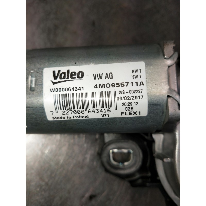 Recambio de motor limpia trasero para audi a4 avant (8w5) sport edition quattro referencia OEM IAM 4M0955711A W000064341 