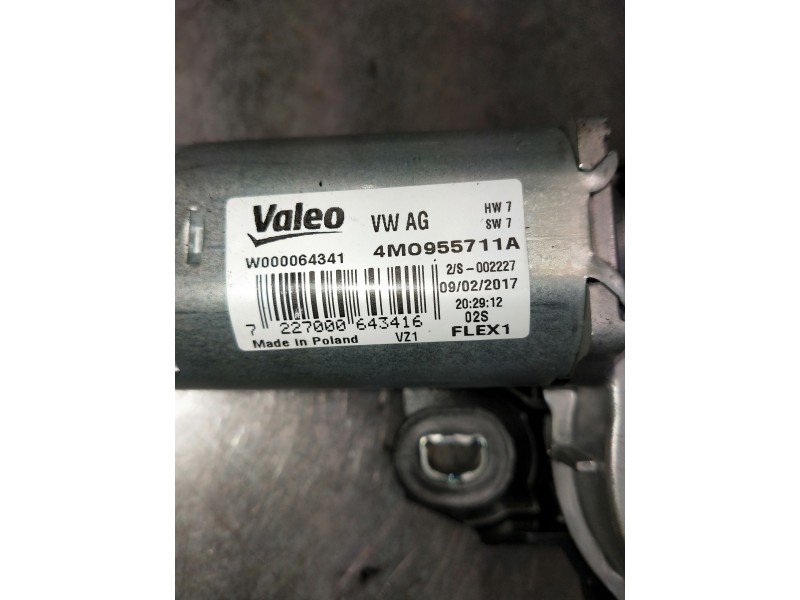 Recambio de motor limpia trasero para audi a4 avant (8w5) sport edition quattro referencia OEM IAM 4M0955711A W000064341 