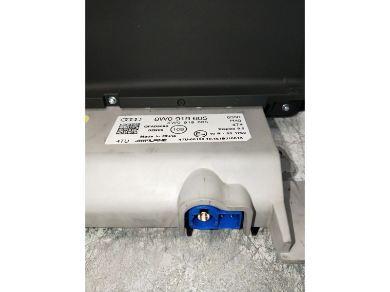 Recambio de pantalla multifuncion para audi a4 avant (8w5) sport edition quattro referencia OEM IAM 8W0919605  