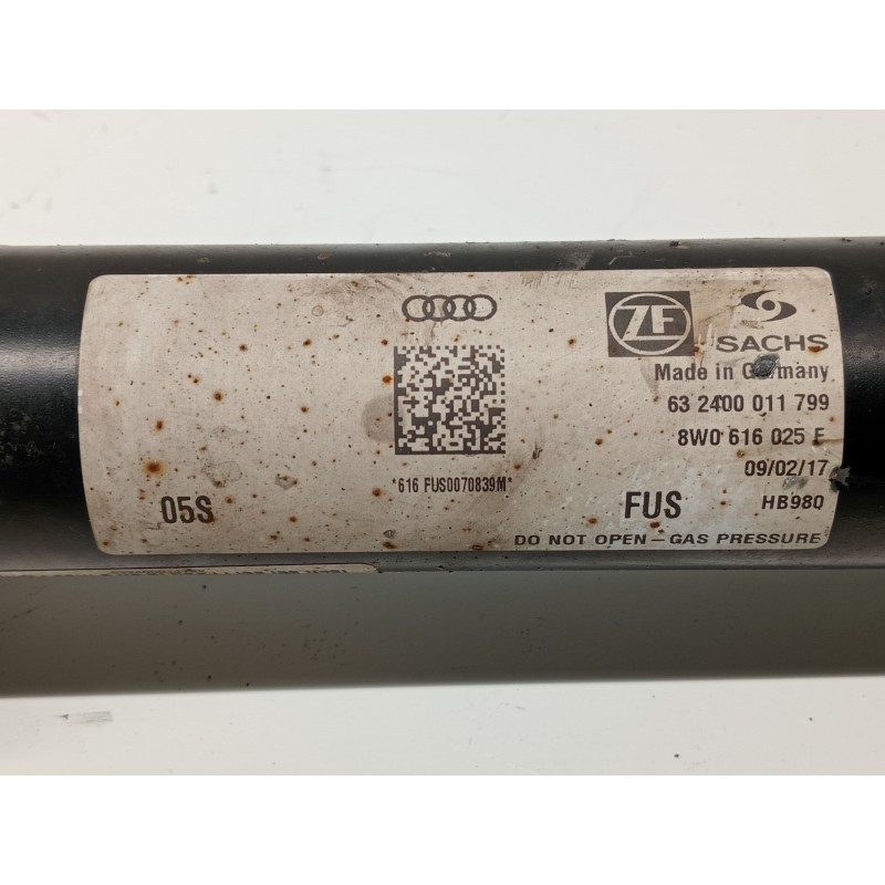 Recambio de amortiguador trasero izquierdo para audi a4 avant (8w5) sport edition quattro referencia OEM IAM 8W0616025E 8W051302