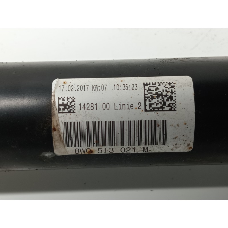 Recambio de amortiguador trasero izquierdo para audi a4 avant (8w5) sport edition quattro referencia OEM IAM 8W0616025E 8W051302