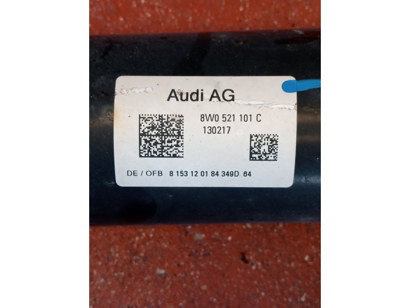 Recambio de transmision central para audi a4 avant (8w5) sport edition quattro referencia OEM IAM 8W0521101C  