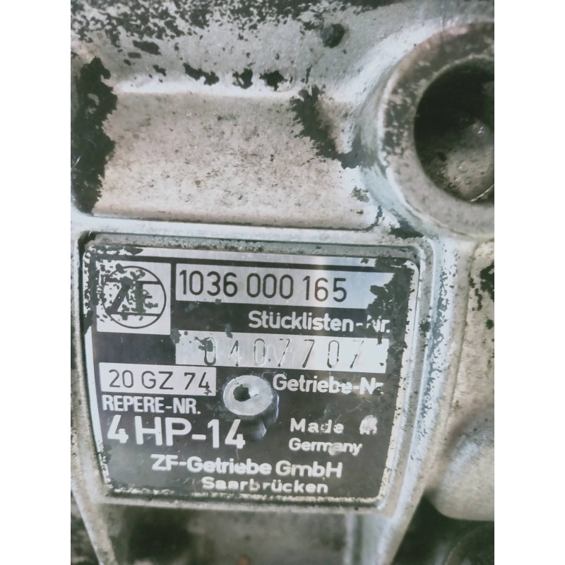 Recambio de caja cambios para peugeot 306 berlina 3/5 puertas (s1) xt referencia OEM IAM 20GZ74 1036000165 0407707 4HP14