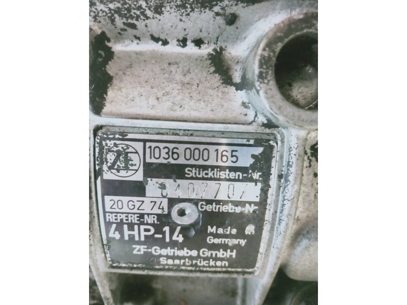 Recambio de caja cambios para peugeot 306 berlina 3/5 puertas (s1) xt referencia OEM IAM 20GZ74 1036000165 0407707 4HP14