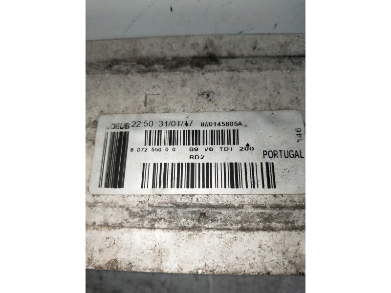 Recambio de intercooler para audi a4 avant (8w5) sport edition quattro referencia OEM IAM 8W0145805A  