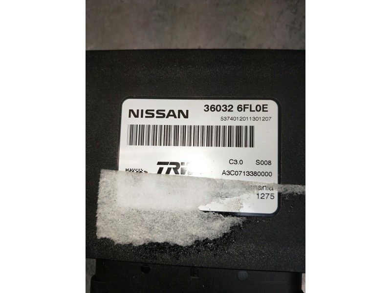 Recambio de modulo electronico para nissan qashqai (j11) referencia OEM IAM 360326FL0E A3C0713380000 