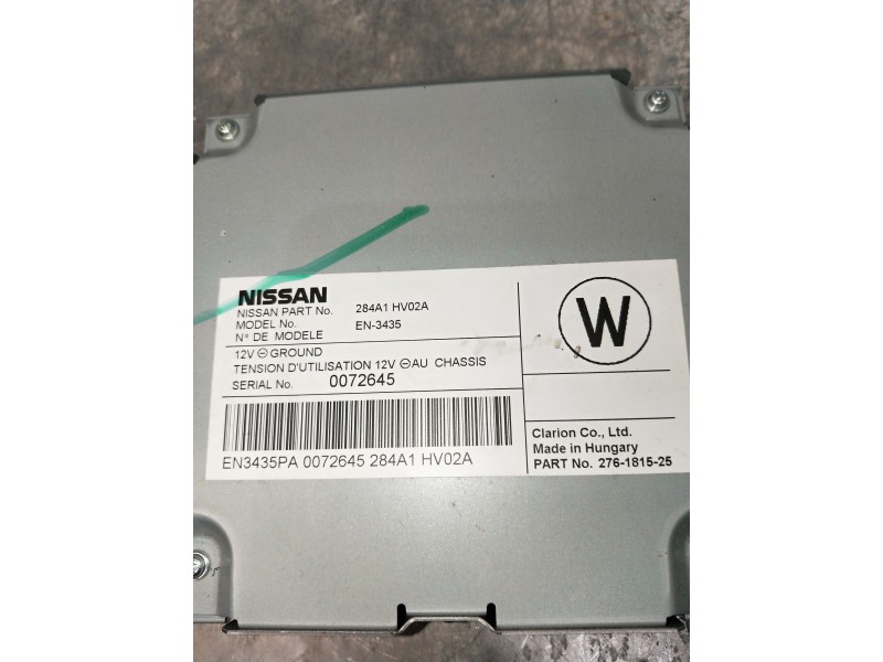 Recambio de modulo electronico para nissan qashqai (j11) referencia OEM IAM 284A1HV02A  