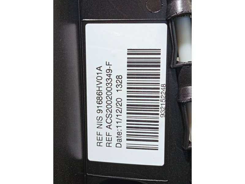 Recambio de techo electrico para nissan qashqai (j11) referencia OEM IAM 91686HV01A 3M23777H / 3M25180A ACS2002003349