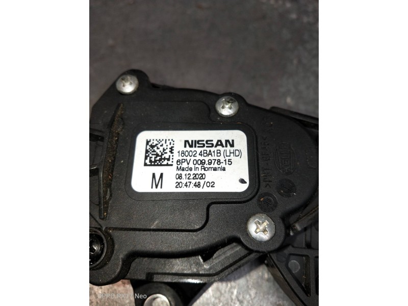 Recambio de potenciometro pedal para nissan qashqai (j11) referencia OEM IAM 6VP00997815 180024BA1B 