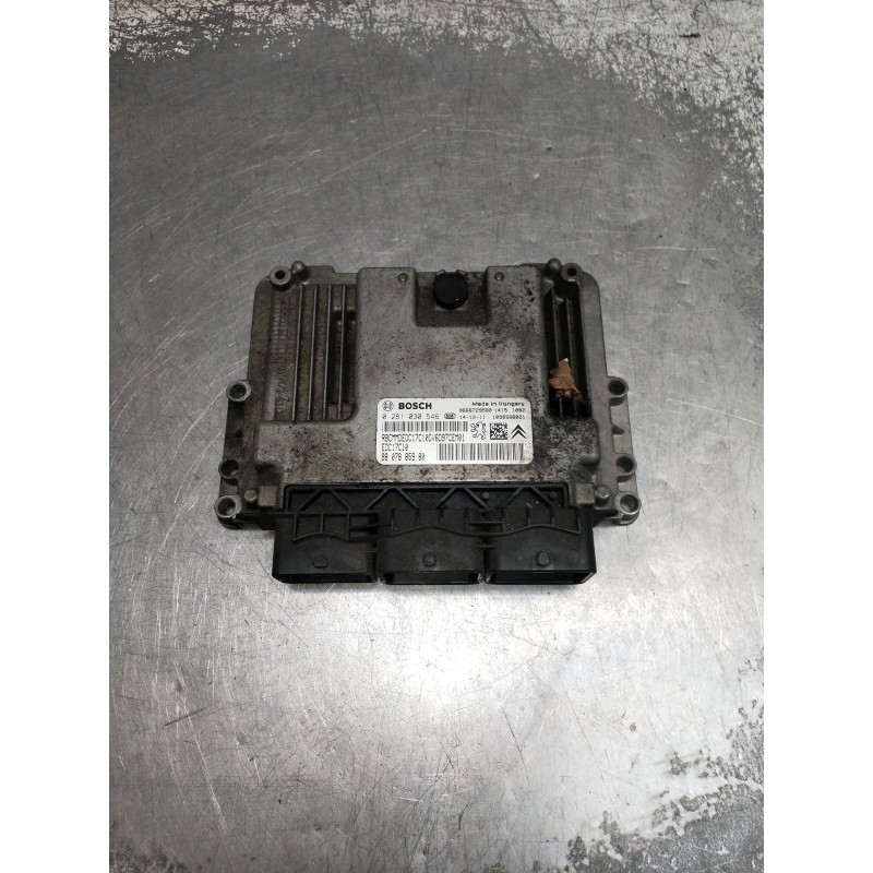 Recambio de centralita motor uce para peugeot expert kasten 1.6 16v hdi referencia OEM IAM 0281030546 9807885980 
