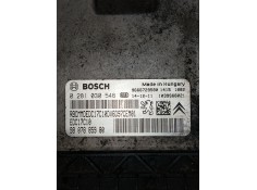 Recambio de centralita motor uce para peugeot expert kasten 1.6 16v hdi referencia OEM IAM 0281030546 9807885980  2