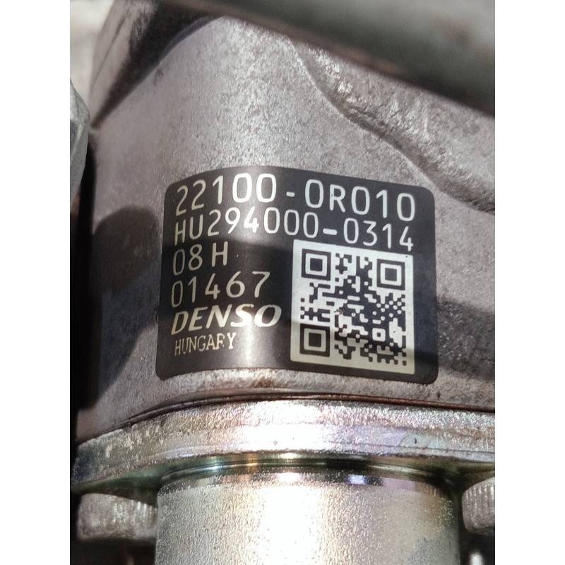Recambio de bomba inyeccion para toyota corolla verso (r1) 2.2 turbodiesel cat referencia OEM IAM HU2940000314 221000R010 