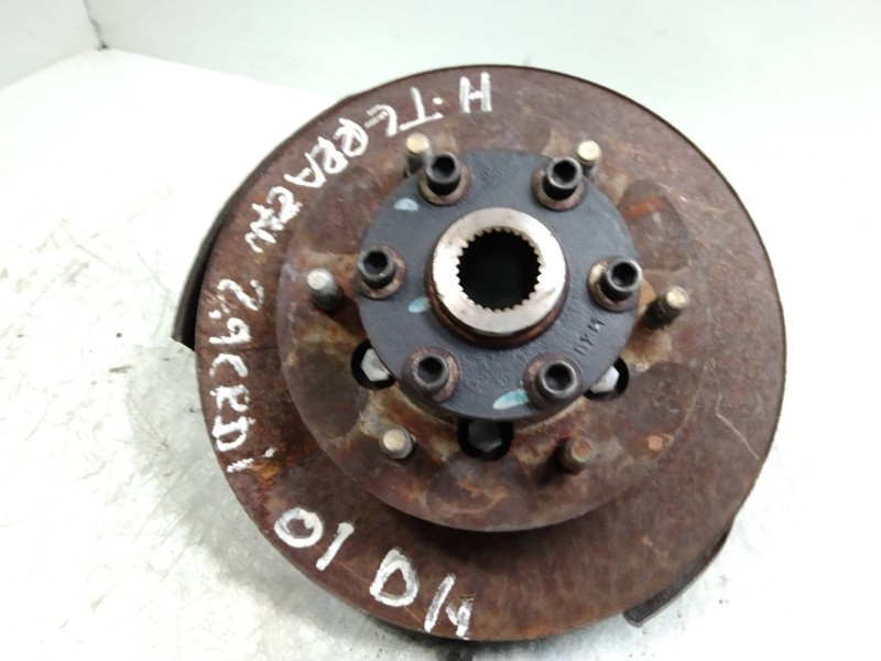 Recambio de mangueta delantera derecha para hyundai terracan (hp) 2.9 crdi cat referencia OEM IAM   