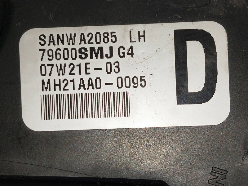 Recambio de mando calefaccion / aire acondicionado para honda civic berlina 5 (fk) 2.2 i-ctdi sport referencia OEM IAM 79600SMJG