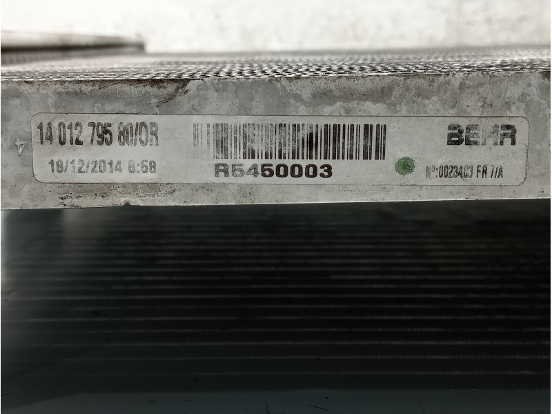 Recambio de radiador agua para peugeot expert kasten 1.6 16v hdi referencia OEM IAM 1401279580  