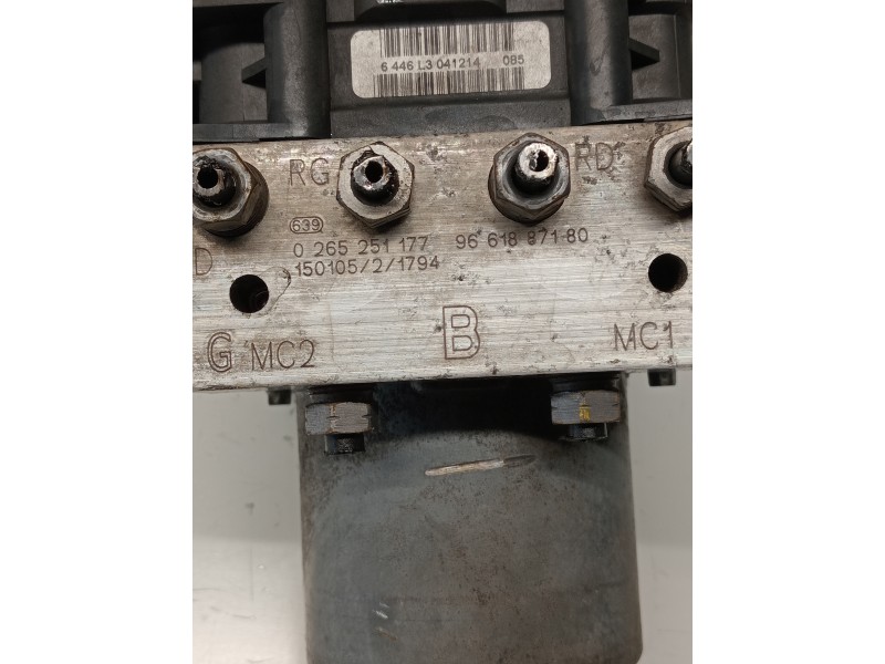 Recambio de abs para peugeot expert kasten 1.6 16v hdi referencia OEM IAM 0265251177 9661887180 0265951434