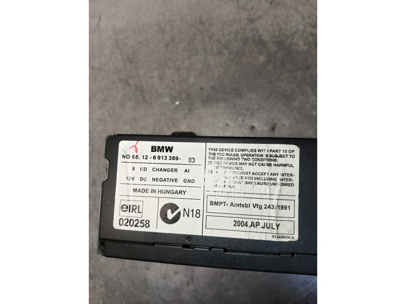 Recambio de sistema navegacion gps para bmw x5 (e53) 3.0 turbodiesel cat referencia OEM IAM 65126913389  