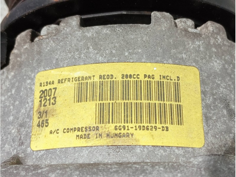 Recambio de compresor aire acondicionado para ford galaxy (ca1) ghia referencia OEM IAM 6G9119D629DB  