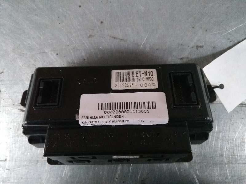 Recambio de pantalla multifuncion para kia cee´d sporty wagon ex referencia OEM IAM 957101H100  