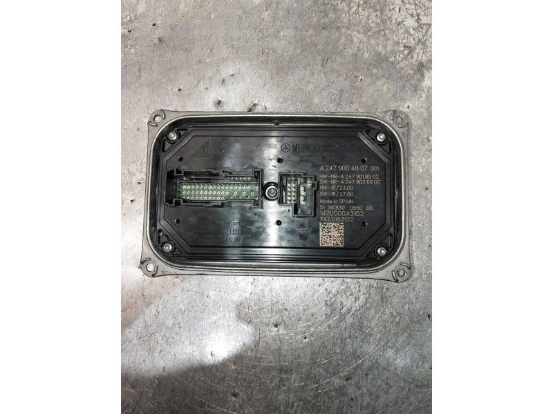 Recambio de centralita faros xenon para mercedes clase b (w247) b 200 d referencia OEM IAM A2479004807 511908300550 140100033703