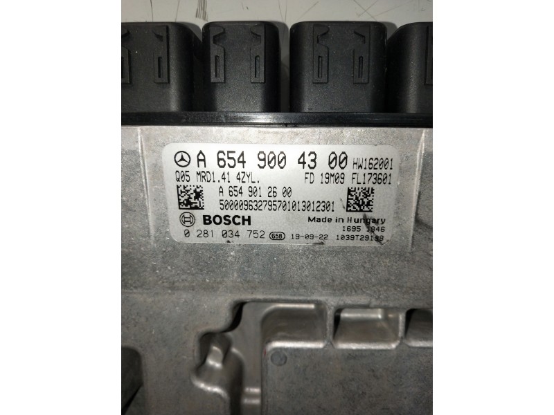 Recambio de centralita motor uce para mercedes clase b (w247) b 200 d referencia OEM IAM A6549004300 A6549012600 0281034752