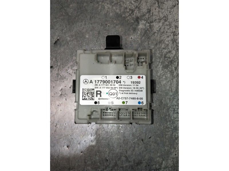 Recambio de modulo electronico para mercedes clase b (w247) b 200 d referencia OEM IAM A1779001704 A2C7577480800 