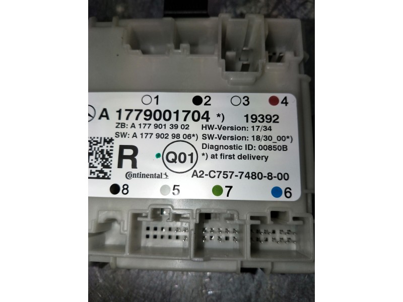 Recambio de modulo electronico para mercedes clase b (w247) b 200 d referencia OEM IAM A1779001704 A2C7577480800 