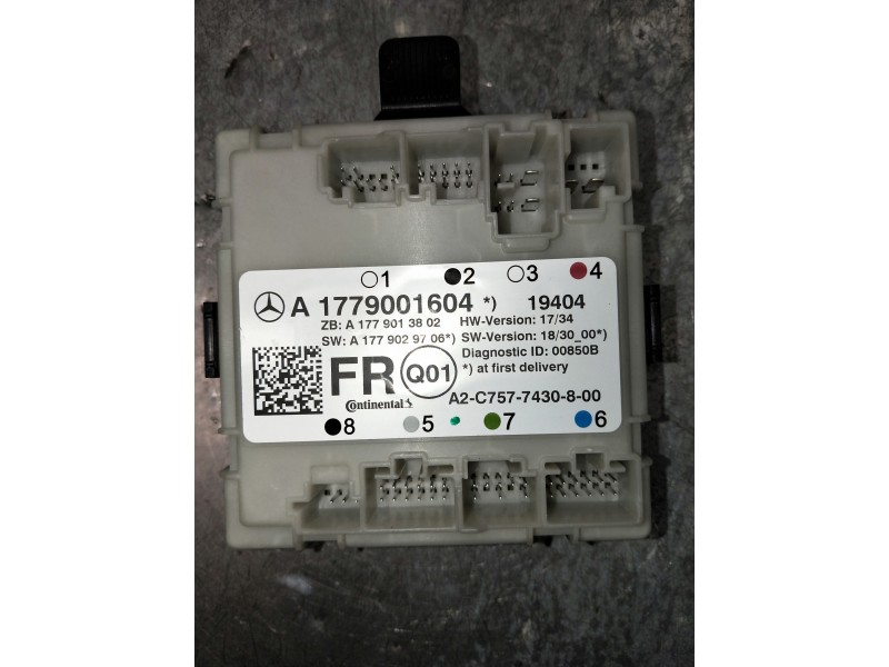 Recambio de modulo electronico para mercedes clase b (w247) b 200 d referencia OEM IAM A1779001604 A2C7577430800 