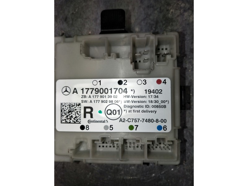 Recambio de modulo electronico para mercedes clase b (w247) b 200 d referencia OEM IAM A1779001704 A2C7577480800 