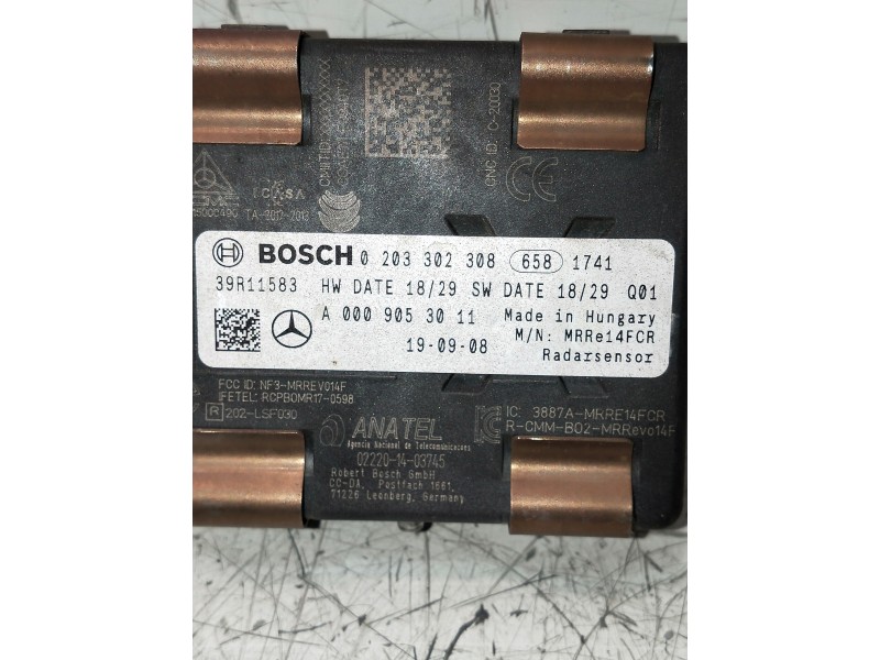 Recambio de modulo electronico para mercedes clase b (w247) b 200 d referencia OEM IAM 0203302308 A0009053011 39R11583