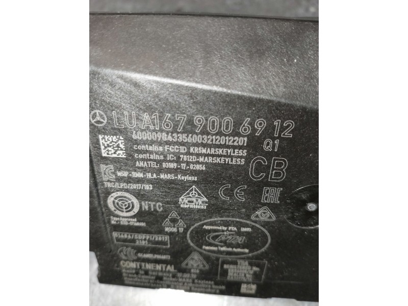 Recambio de modulo electronico para mercedes clase b (w247) b 200 d referencia OEM IAM A1679006912 031891702856 