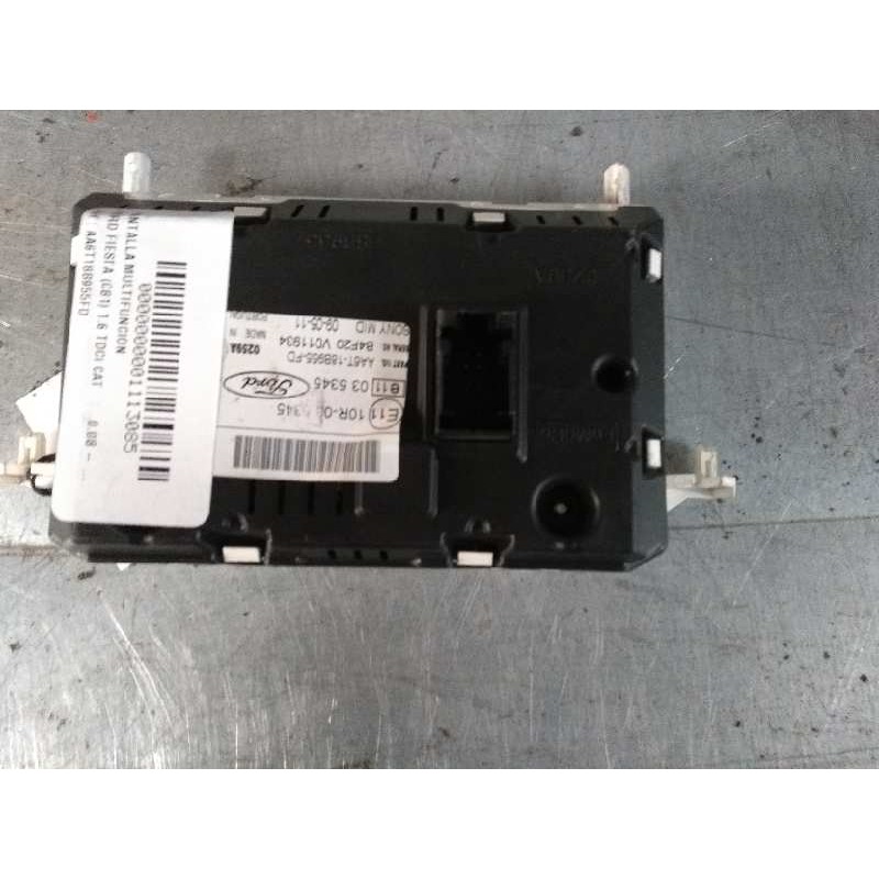 Recambio de pantalla multifuncion para ford fiesta (cb1) 1.6 tdci cat referencia OEM IAM AA6T18B955FD  