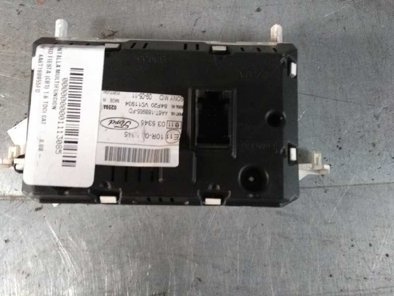 Recambio de pantalla multifuncion para ford fiesta (cb1) 1.6 tdci cat referencia OEM IAM AA6T18B955FD  
