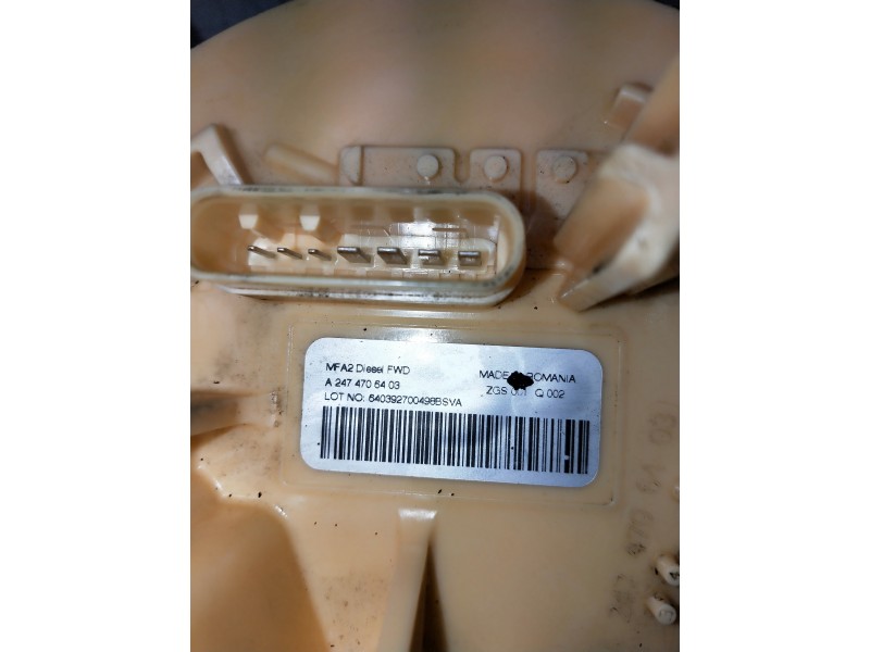 Recambio de bomba combustible para mercedes clase b (w247) b 200 d referencia OEM IAM A2474706403  