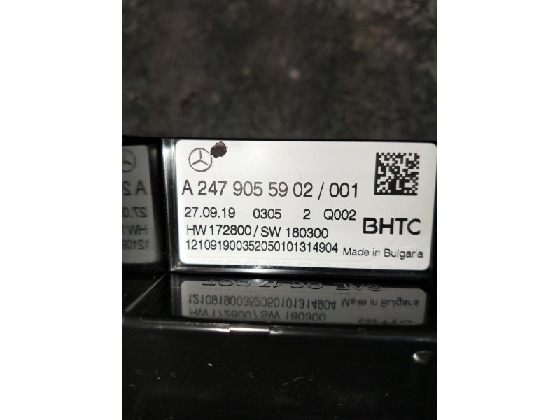Recambio de mando calefaccion / aire acondicionado para mercedes clase b (w247) b 200 d referencia OEM IAM A2479055902  